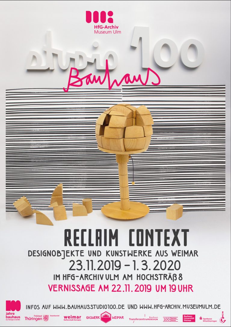 Ausstellungsplakat Reclaim Context