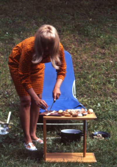 Studentenleben an der HfG Ulm, circa 1965, Foto Michael Penck, © HfG-Archiv Ulm