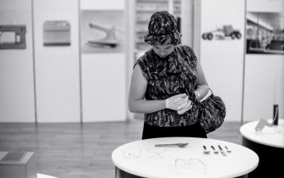 HfG-Wanderausstellung in der Neuen Sammlung in München, Fotograf Roland Fürst, 1964, © HfG-Archiv Ulm